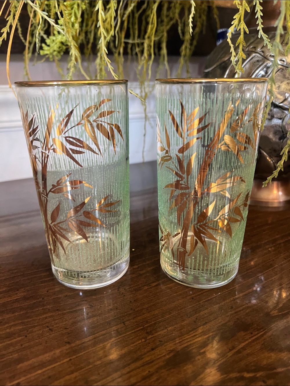 LIBBEY Golden Bamboo MCM Glasses